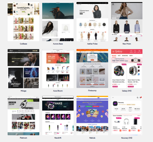 SHOPWAN 模板主题示例